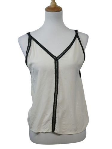 Top dbardeur en soie - Taille S/1/36 - sandro - Modalova