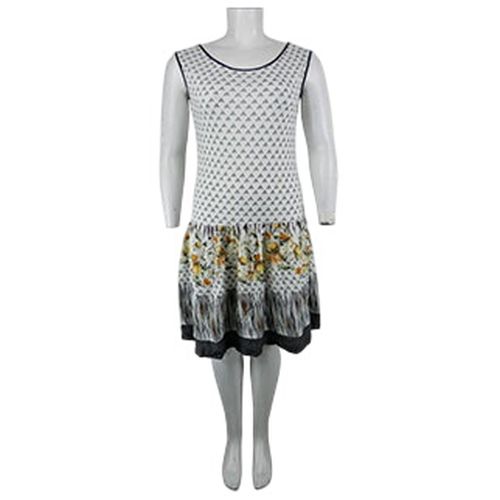 Robe blanche imprimée - Taille 4 - Paul Brial - Modalova