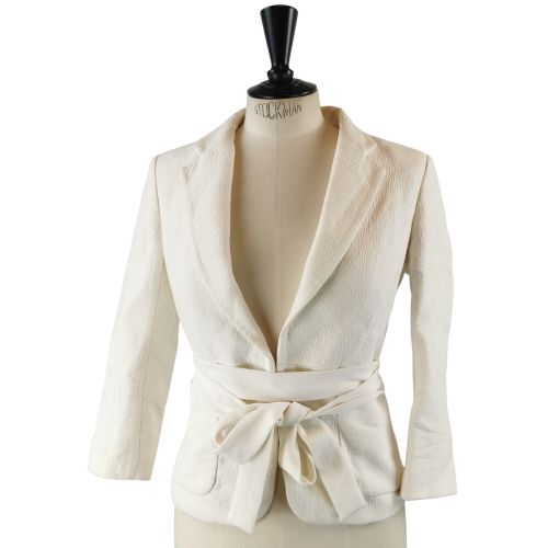 Blazer MAJE T36 blanc - maje - Modalova