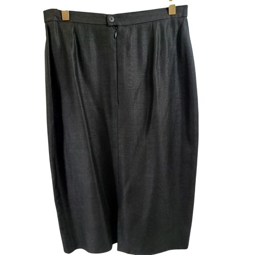 Jupe droite classique taille 42 laine & polyester - Ted Lapidus - Modalova