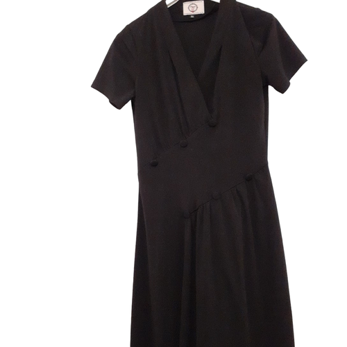 Robe mi-longue Vintage - Anne Dapparel - US - Label Emmaus - Modalova