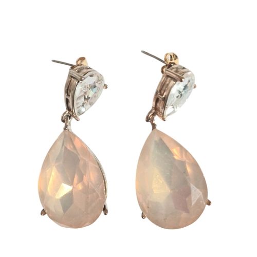 Boucles pendantes roses - Label Emmaus - Modalova