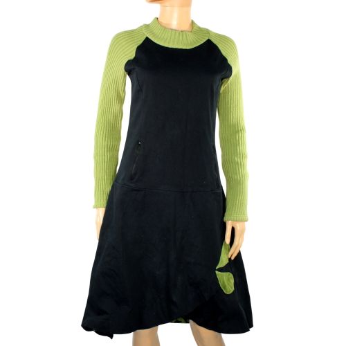 Robe Jean's & Vert PRINCESSE NOMADE Taille L - Label Emmaus - Modalova