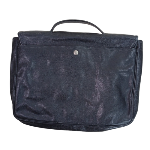 Cartable en cuir grain - longchamp - Modalova