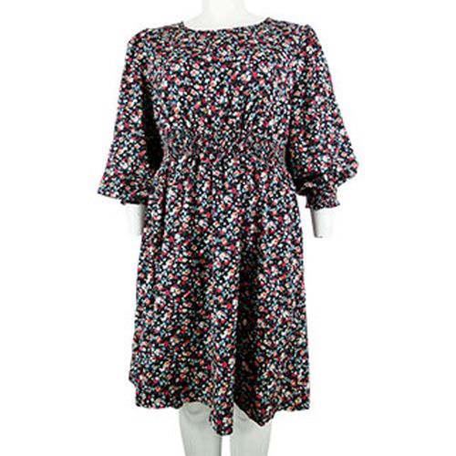 Robe noire imprimes fleurs -- - Taille 3XL - shein - Modalova