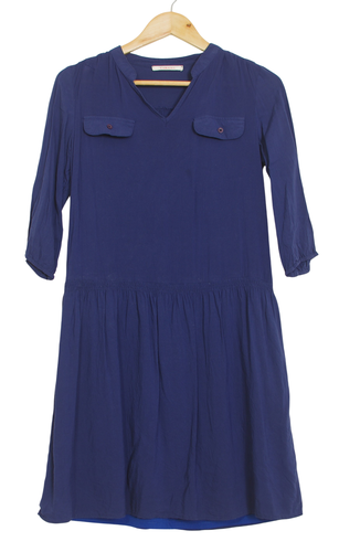 Robe bleu cobalt - Camaeu - 36 - camaeu - Modalova