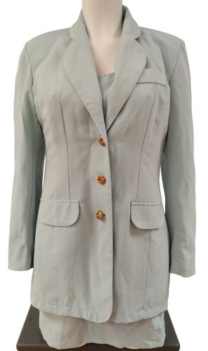 Ensemble Tailleur Vintage : Robe & Veste (Veste en taille 40 / Robe en taille 38) - Label Emmaus - Modalova