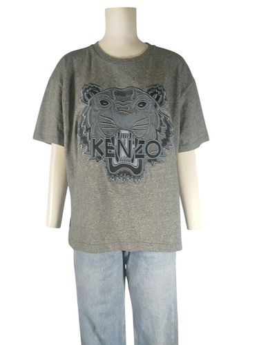 T-shirt tigre brod logo devant, coupe droite, taille XL - kenzo - Modalova