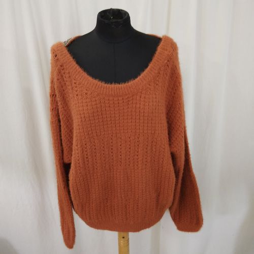 Pull orange, J&H Fashion - M/L - Label Emmaus - Modalova