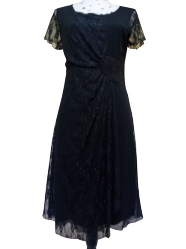 Robe Scottage noire à paillettes - Scottage - Modalova