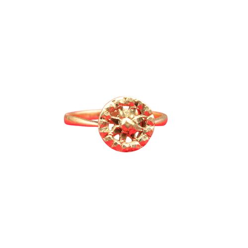 Bague à la roue en or - Label Emmaus - Modalova