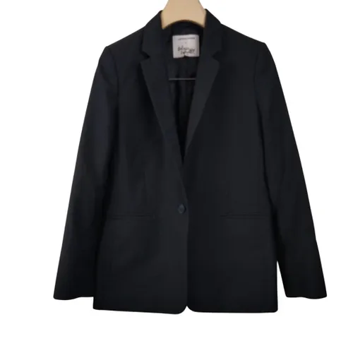 Veste bleue fonce - Taille 36/38 - galeries lafayette - Modalova