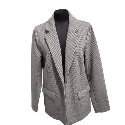 Veste motif pied-de-poule, Julie Guerlande - 42 - Label Emmaus - Modalova