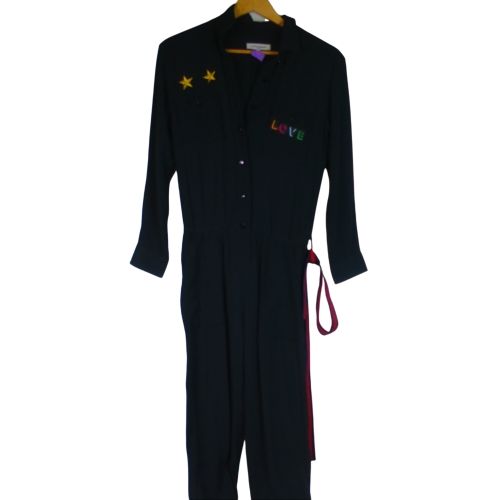 Combinaison LA PETITE FRANCAISE, marine, taille 36 - La Petite Française - Modalova