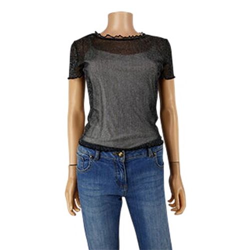 T-shirt transparent avec fibres mtalliques - FB Sister - taille M - fb sisters - Modalova