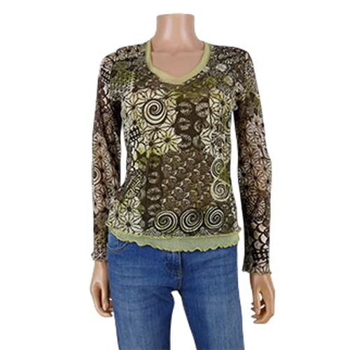 T-shirt transparent imprim - Taille 38/40 - la redoute - Modalova
