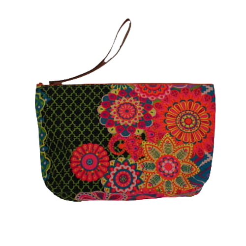 Pochette avec imprim floral - taille 28.5*21 - Label Emmaus - Modalova