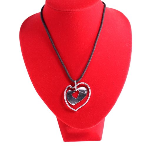 Collier coeur argent - Label Emmaus - Modalova