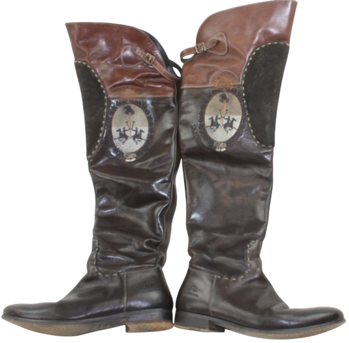 Bottes cuir vritable P.40 - la martina - Modalova