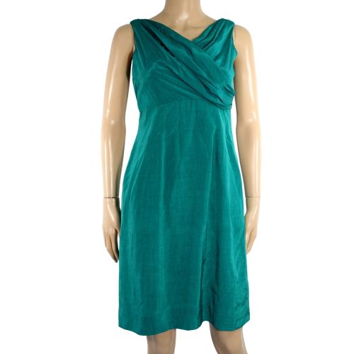 Robe Vintage meraude Taille Estime M - non renseigne - Modalova