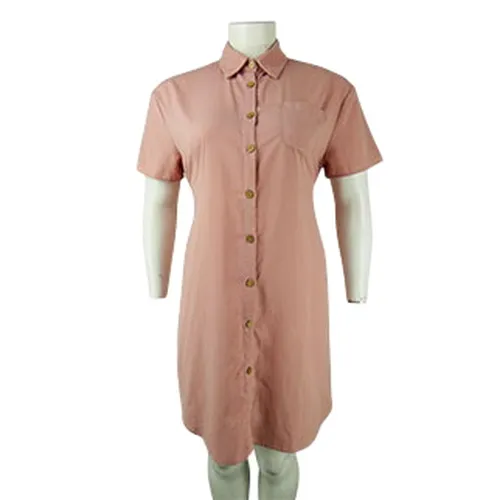 Robe boutonne avec ceinture - taille XL - shein - Modalova