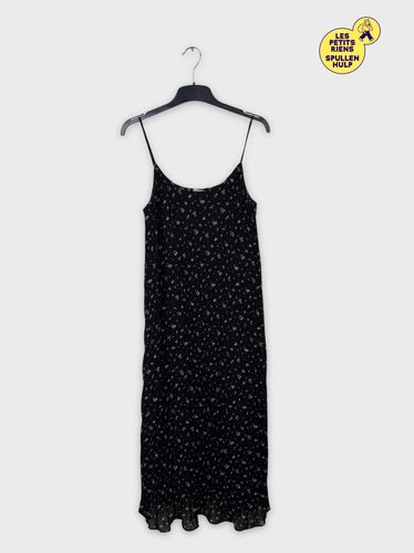 Robe H&m noire  fleurs  - h&m - Modalova