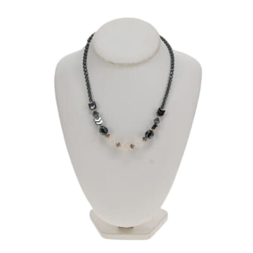 Collier à perles grises - Label Emmaus - Modalova