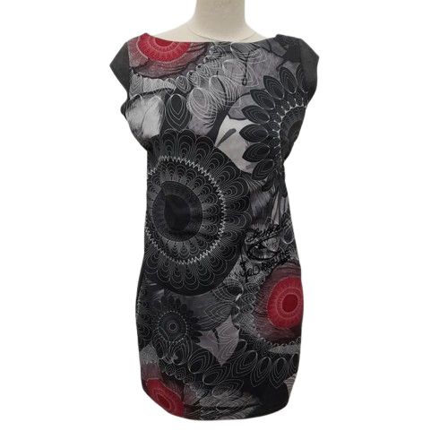 Robe mi longue imprime - M - desigual - Modalova