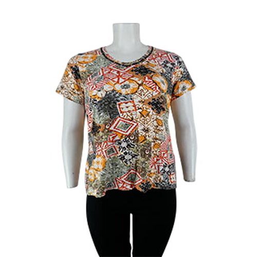 Blouse imprimé - Griffon - Taille 52 - Marcelle Griffon - Modalova