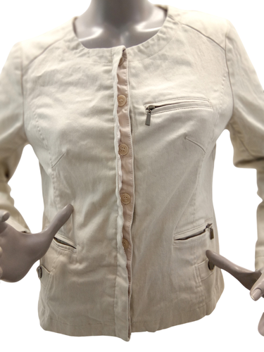 Veste femme blanche taille 42 - julie guerlande - Modalova