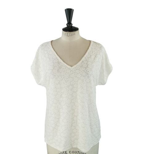 Haut en dentelle – Taille M (estimée) – cassé - Label Emmaus - Modalova