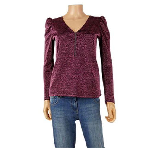 T-shirt avec imprim fibre mtallise - Libero - taille M - liberto - Modalova