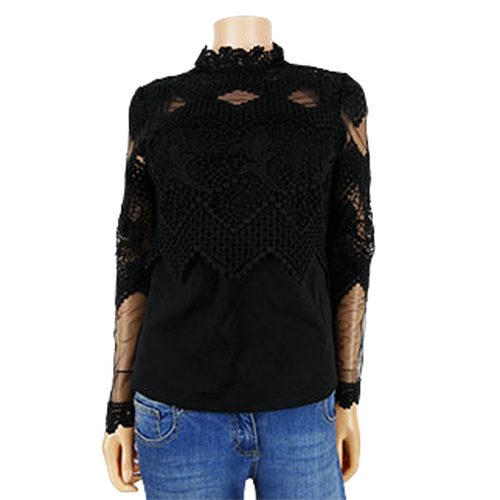 Blouse avec dentelle - Taille 1 - capsule - Modalova