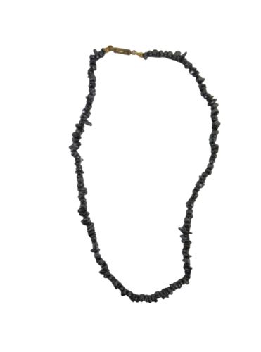 Collier tour de cou en hématite gris - Label Emmaus - Modalova