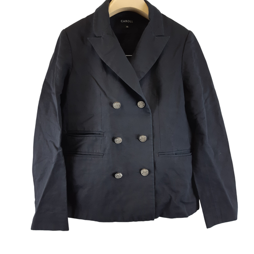 Veste bleue fonce - Caroll - 40 - caroll - Modalova