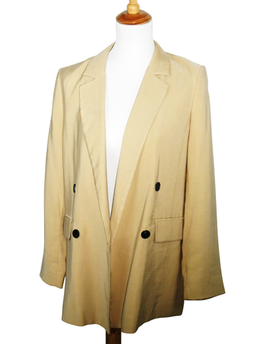 Veste Blazer beige - Taille 34 - mango - Modalova