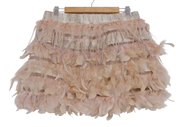 Jupe courte chic  plumes - L - yu & lu - Modalova