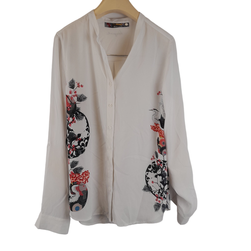 Blouse blanche - Desigual - L - desigual - Modalova