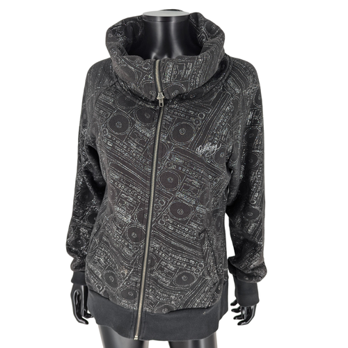 Veste zippe T.4 et argente impression platines - billabong - Modalova