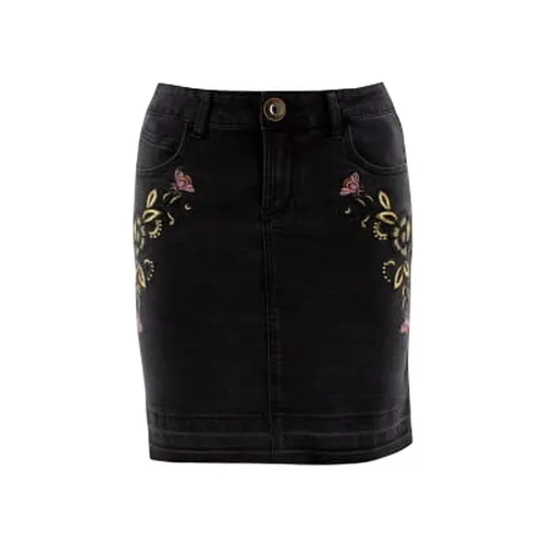 Jupe en jeans imprime - Taille 38 - desigual - Modalova