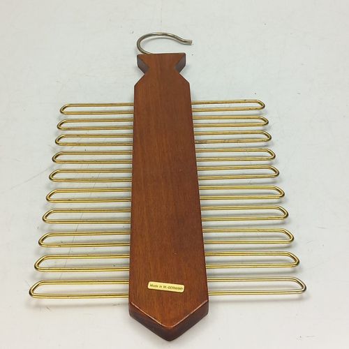 Porte Cravates Vintage en Bois Germany - tie rack - Modalova