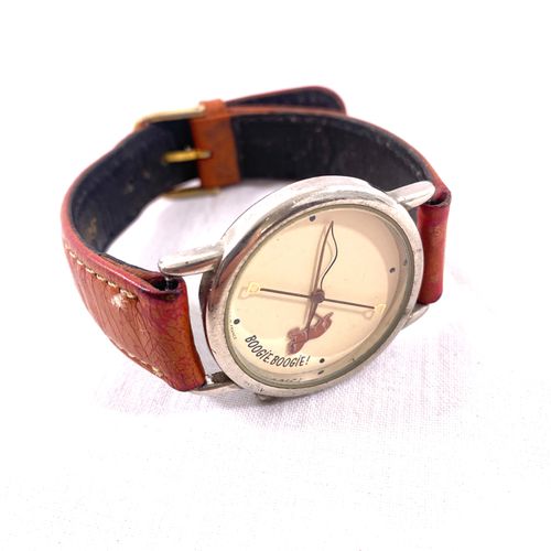 Montre avec bracelet cuir - Made in France - tanche 3 ATM - Thmatique cheval, quitation - boogie.boogie ! - Modalova