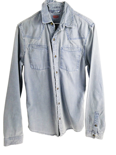 Chemise LEVI'S jean dlav - Taille S - Label Emmaus - Modalova