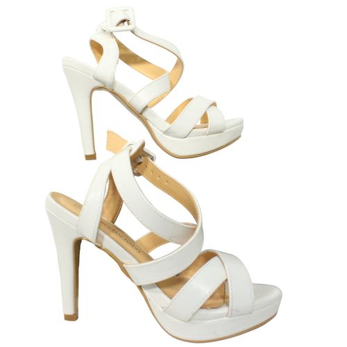 Sandale  Talon Blanche Pointure 32 - andres machado - Modalova