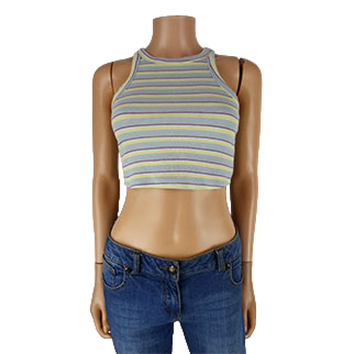 Crop top clair  rayures - taille S - primark - Modalova