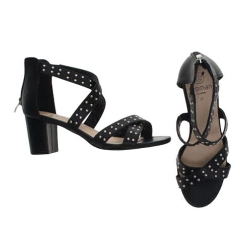 Sandales imprimes  talons 7 cm - Woman By - Taille 37 - Gmo - Modalova