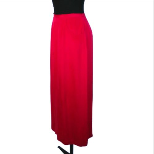 Jupe 1 2 3, bordeaux, soie, taille 38 - 123 - Modalova