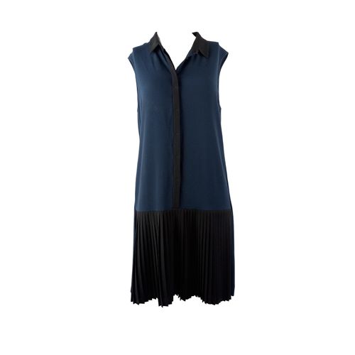 Robe longue sans manches, noire et marine - T.40 - i.code - Modalova