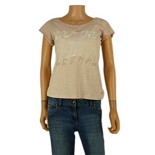 T-shirt chin imprim critures - Taille M - ddp - Modalova