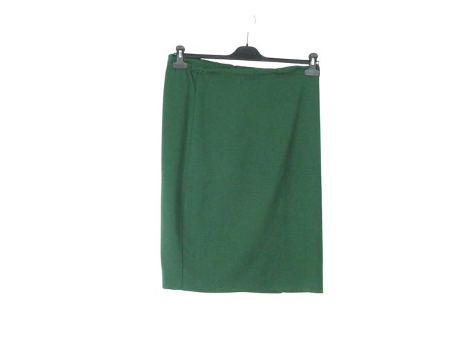 Jupe en laine coupe droite - Taille L - serge ohan - Modalova